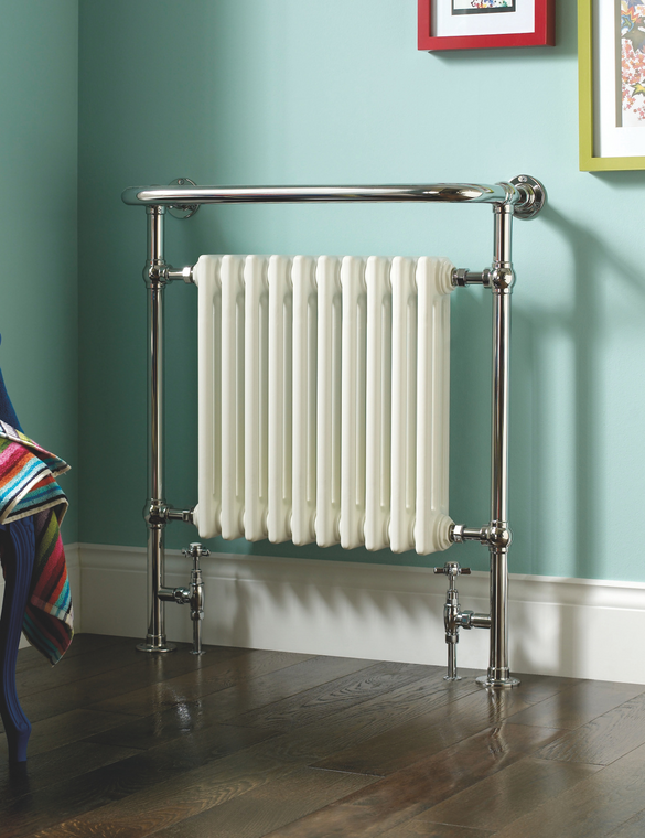 Rendering Balmoral Decorative radiator Side view
