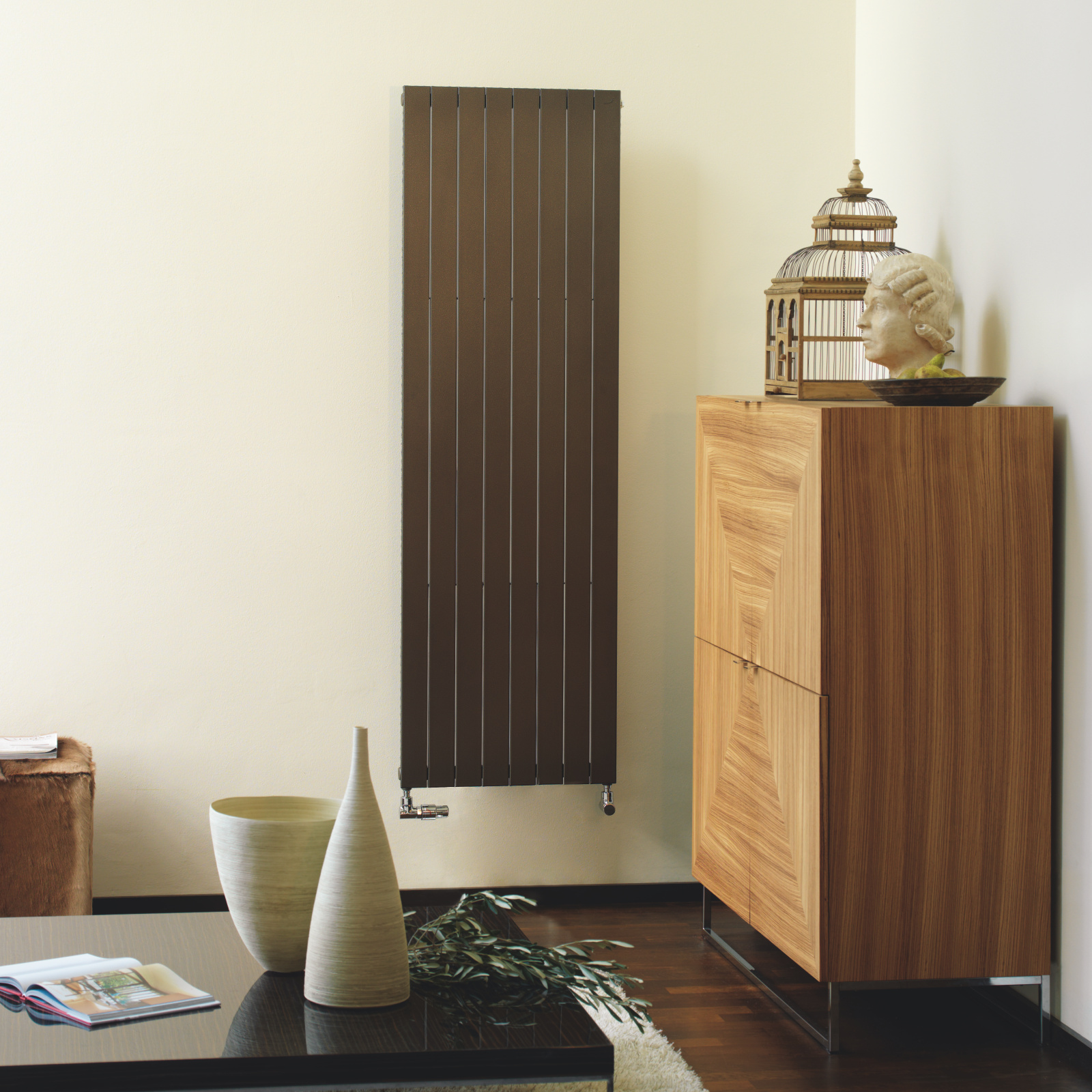 Rendering Zehnder Nova Jet Decorative radiator Front view