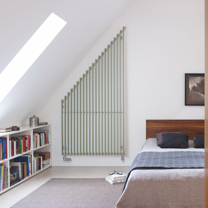 Rendering Zehnder Excelsior Decorative radiator Front view