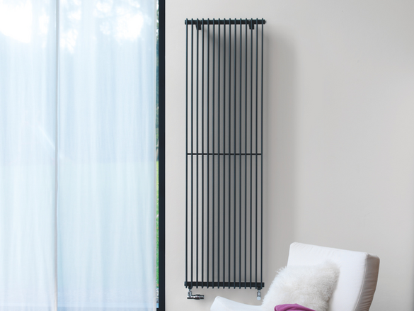 Rendering Zehnder Excelsior Decorative radiator Front view