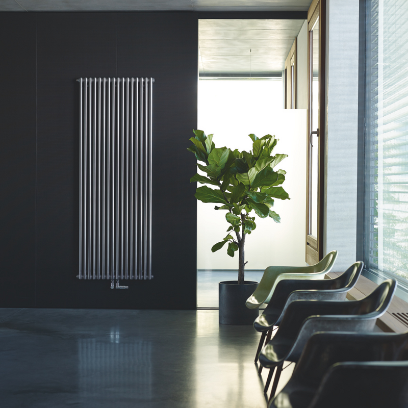 Charleston, Anthracite, Hot water, Office, Hall, Blocher