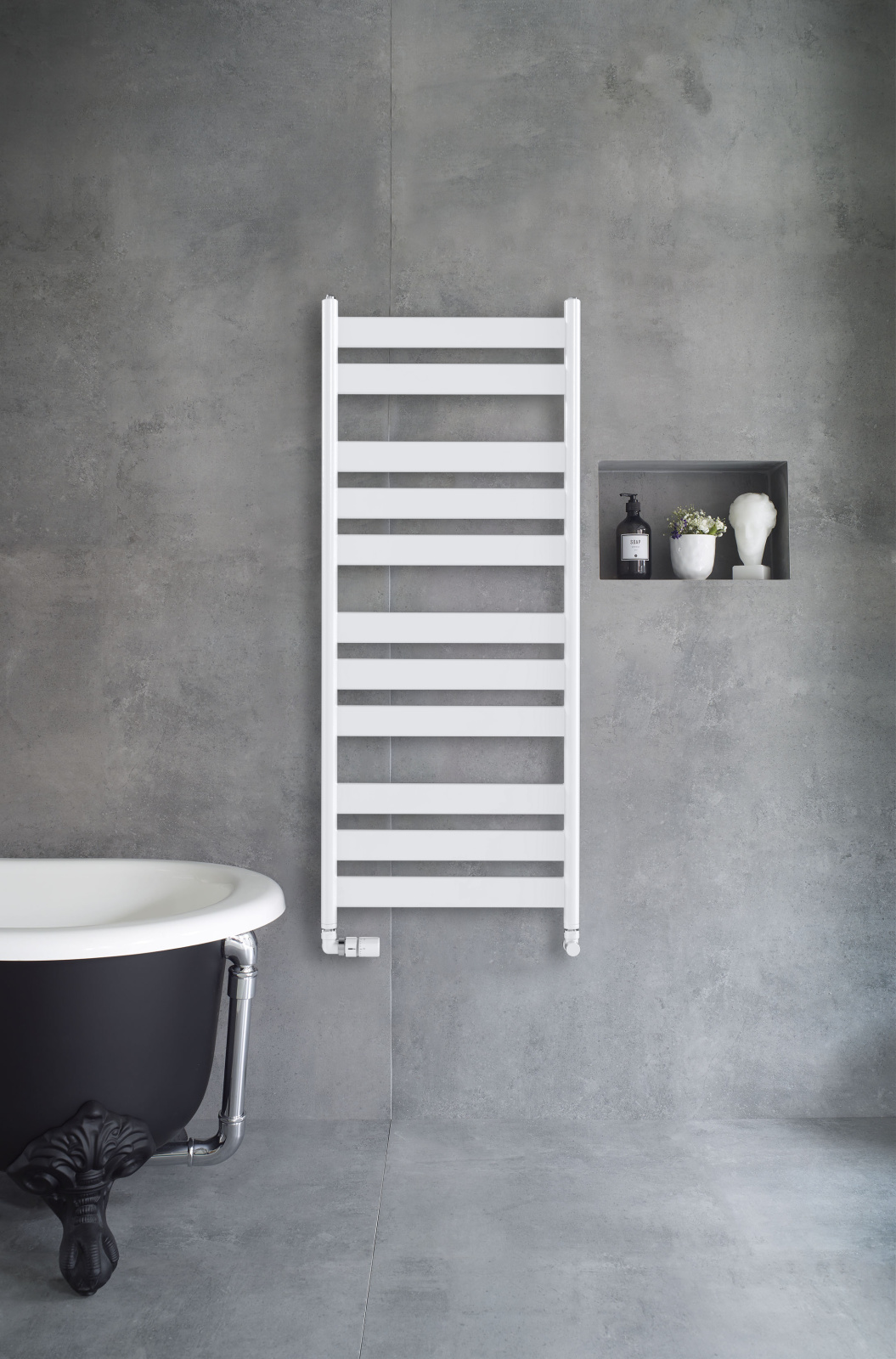 Rendering Zeta Decorative radiator Front view