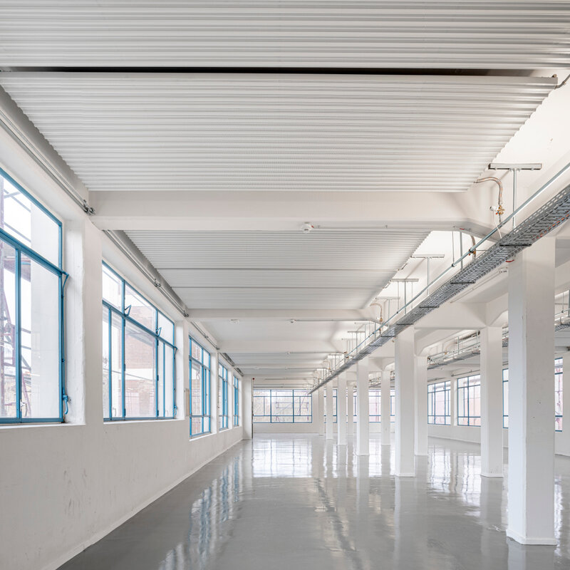 Zehnder ZFP, RHC, CP, Ceiling Panel, Zehnder, Reference, office, IBA, open factory, apolda