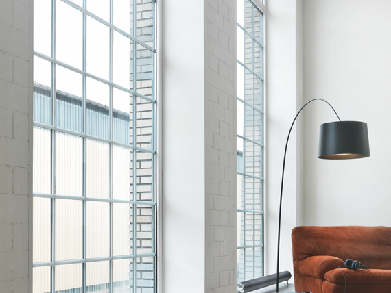 Rendering Flow Form Decorative radiator Side view