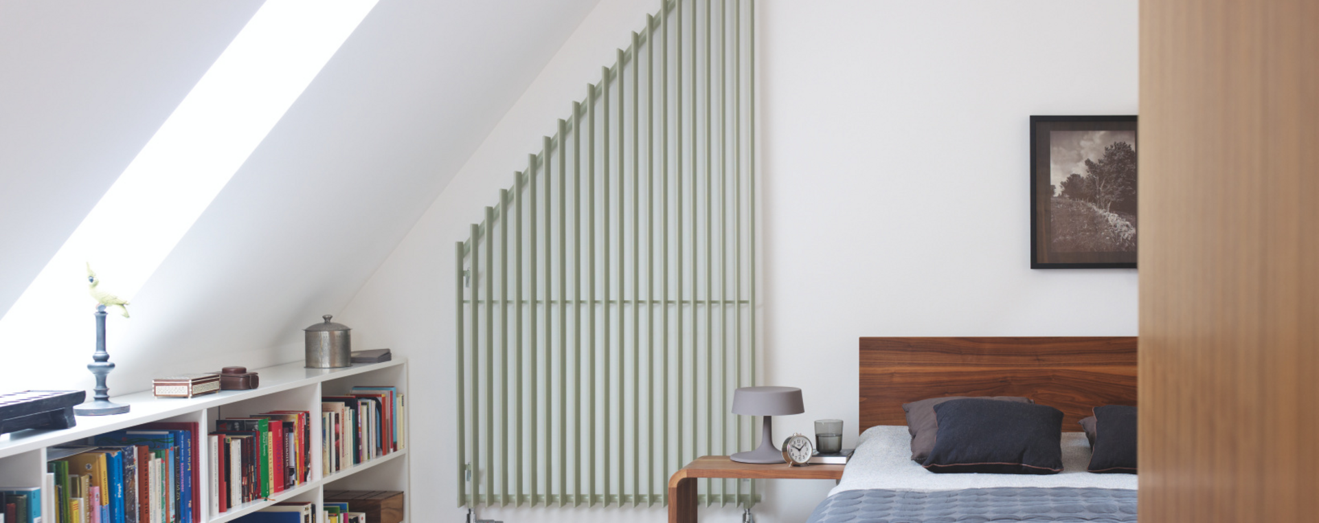 Rendering Zehnder Excelsior Decorative radiator Front view