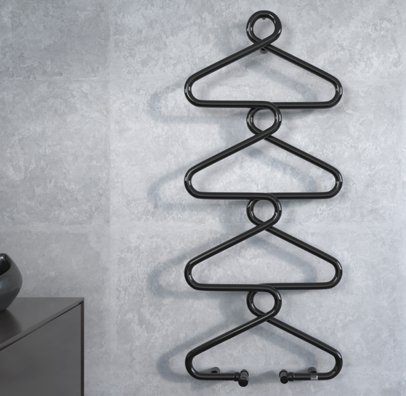 Rendering Zehnder Archibald Decorative radiator 